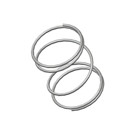 Approved Vendor Compression Spring, O= .609, L= .81, W= .030 R G909964288